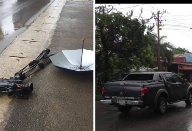 Phóng viên VTV bị cản trở tác nghiệp, phá hỏng máy quay hơn tỉ