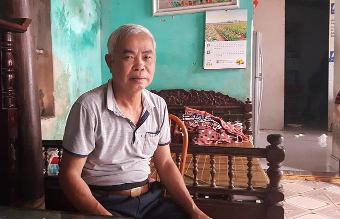 Ông Nguyễn Văn Bình - trưởng thôn Ông Tố.