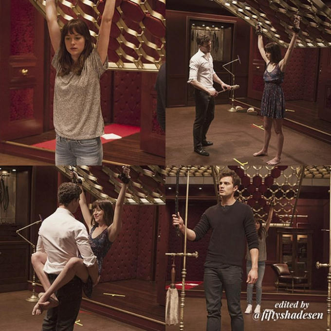 Căn phòng đỏ là nơi hai nhân vật chính có nhiều cảnh nóng trong phim