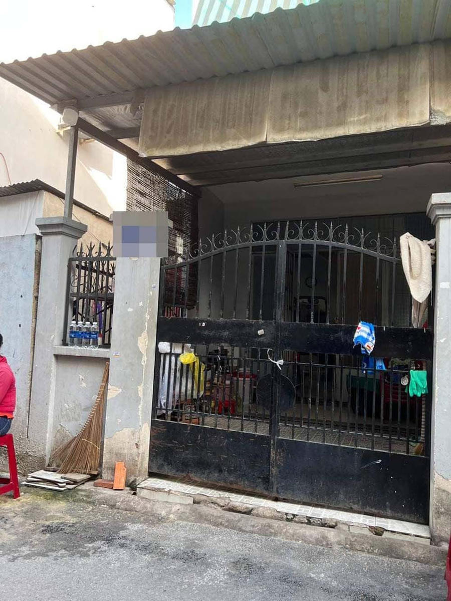 Căn nhà là hiện trường vụ án mạng.