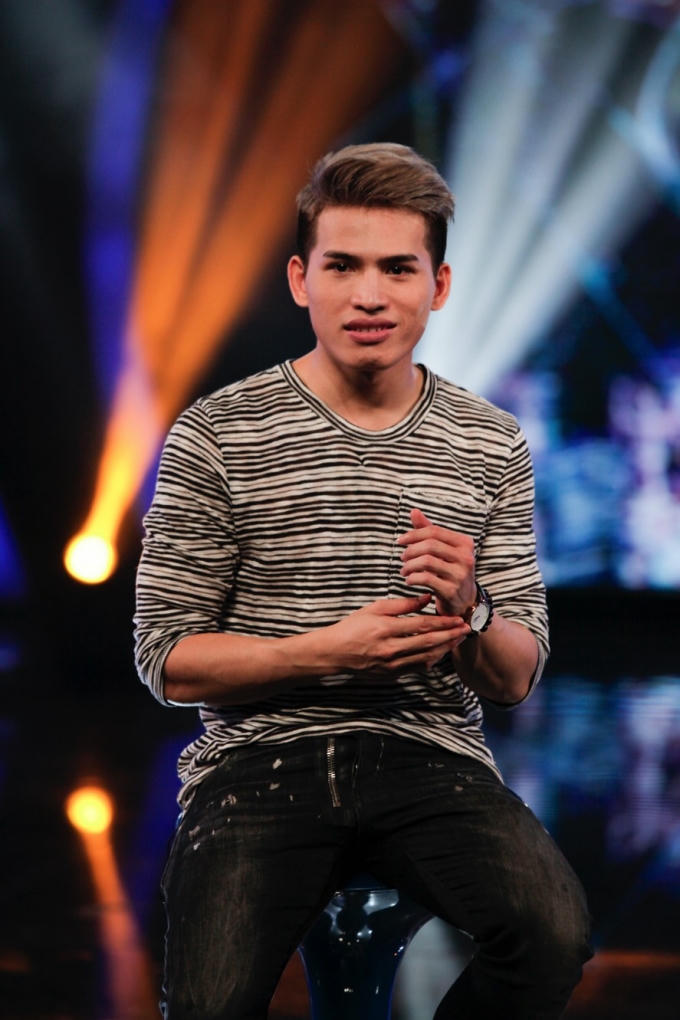 Ca sĩ Quốc Thiên.