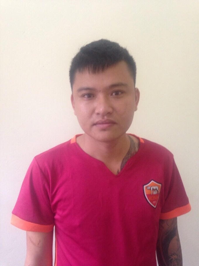 Đối tượng Cao Ngọc Dương, một trong hai tên trộm tại cơ quan điều tra.