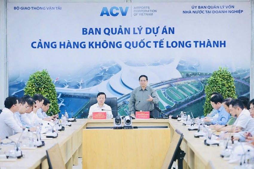 Thủ tướng Phạm Minh Chính phát biểu tại buổi làm việc.