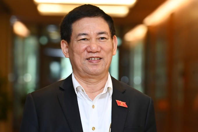 Bộ trưởng Tài chính Hồ Đức Phớc. (Ảnh: Giang Huy).