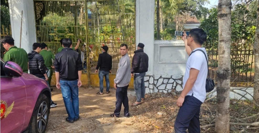 Thời điểm bà Tâm đã giữ người trái pháp luật. Ảnh: T.H