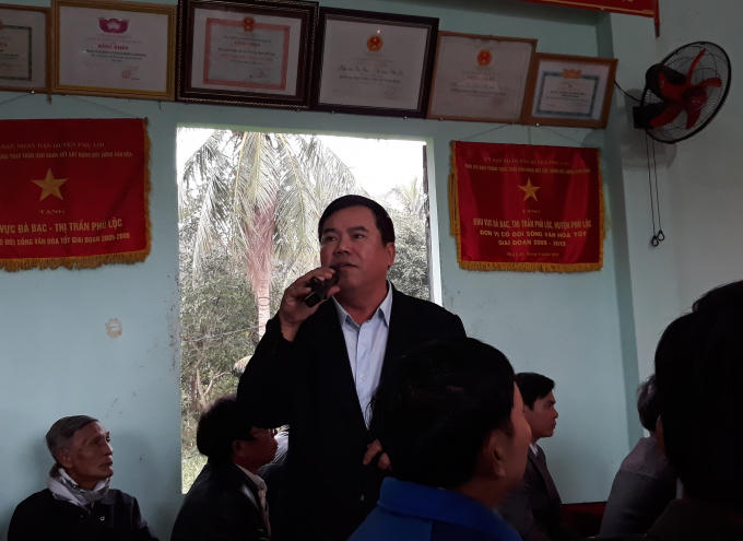 Hội nghị nhận được nhiều ý kiến phát biểu khen ngợi của người dân.