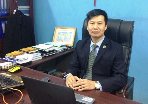 LS Hoàng Minh Hiển, Đoàn Luật sư Thành phố Hà Nội (Ảnh: Lương Liễu).