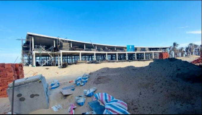 Công trình xây dựng sai phép tại dự án Vũng Tàu Regency.