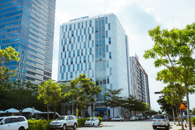 Trụ sở chính Công ty Cổ phần sữa Việt Nam Vinamilk tại TP.HCM