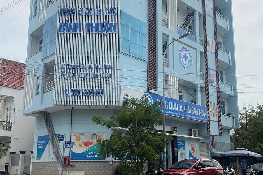 Phòng khám Đa khoa Bình Thuận (Ảnh: NT).
