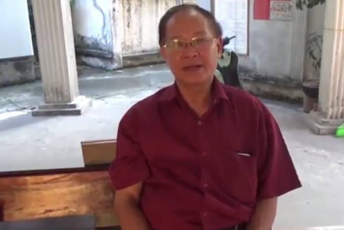 Ông Nguyễn Mạnh Hùng, cựu Phó viện trưởng Viện Khoa học Hình sự Bộ Công an.