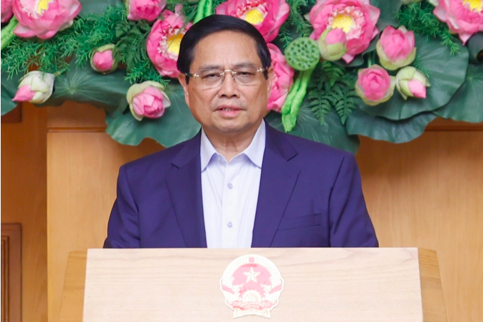 Thủ tướng Phạm Minh Chính chủ trì phiên họp đầu tiên với Hội đồng Tư vấn chính sách (Ảnh: Đoàn Bắc).