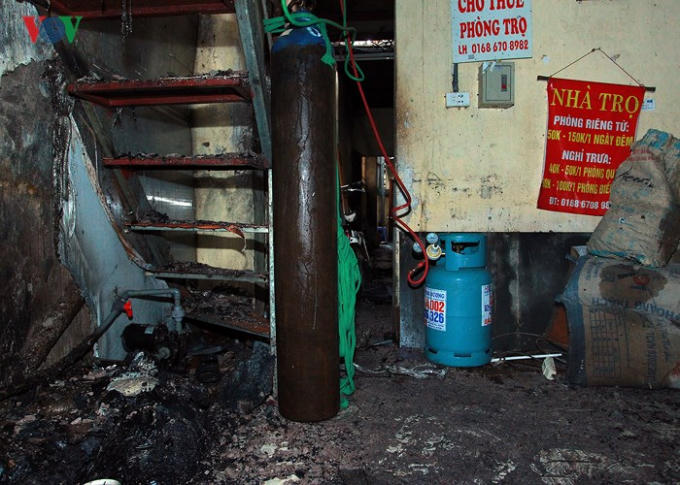Những bình gas như thế này tiềm ấn nguy cơ mất an toàn