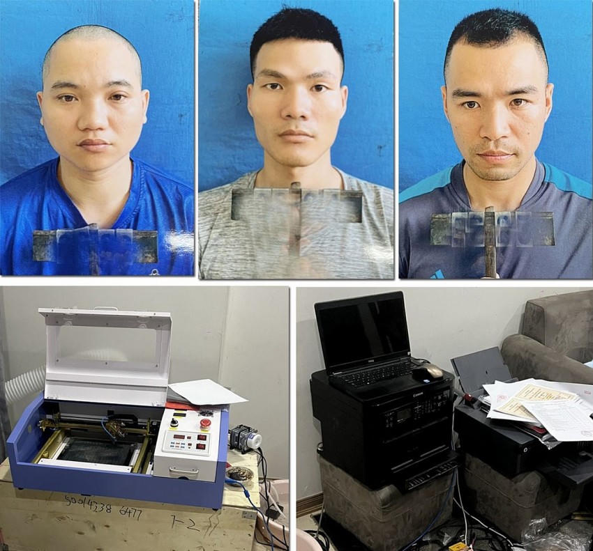 Công an triệt phá đường dây sản xuất văn bằng, chứng chỉ giả.