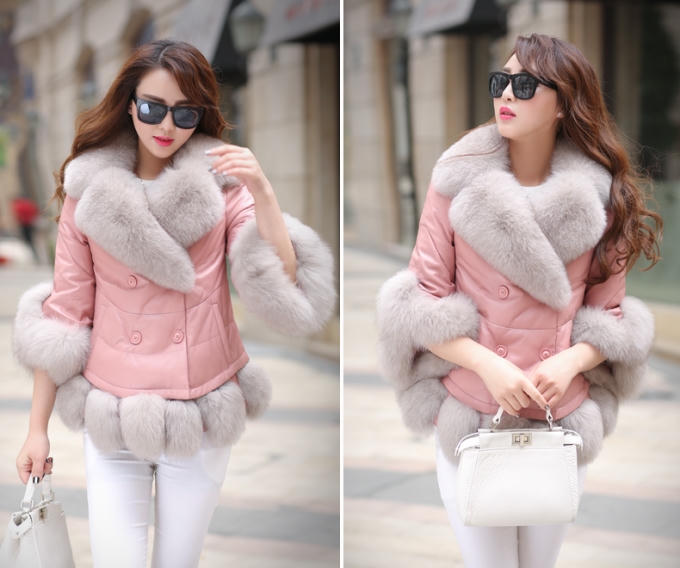 Chiếc áo da lông thú là một sự lựa chọn lí tưởng cho những quý cô yêu thích sự cầu kì. Ảnh: internet.