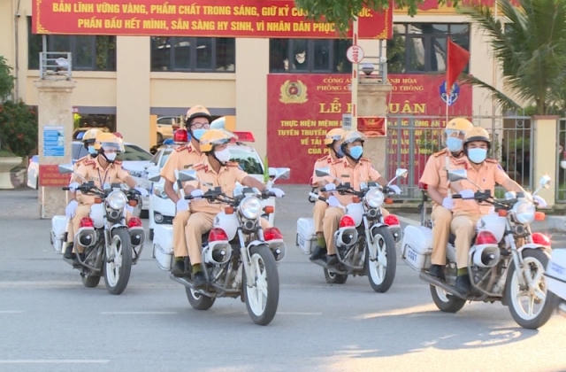 Tăng cường bảo đảm trật tự an toàn giao thông dịp nghỉ Lễ Quốc khánh