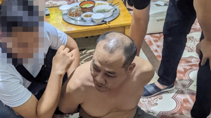 Tuấn bị bắt tại nhà riêng.