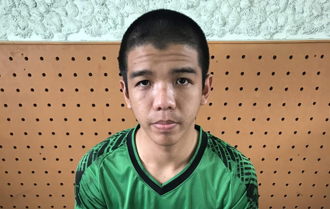 Đối tượng Nguyễn Phúc Hậu (ảnh: Công an cung cấp)