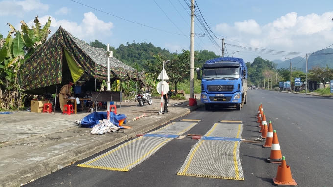 Trạm kiểm tra tải trọng xe tại huyện Chợ Mới, Bắc Kạn (Ảnh minh họa).
