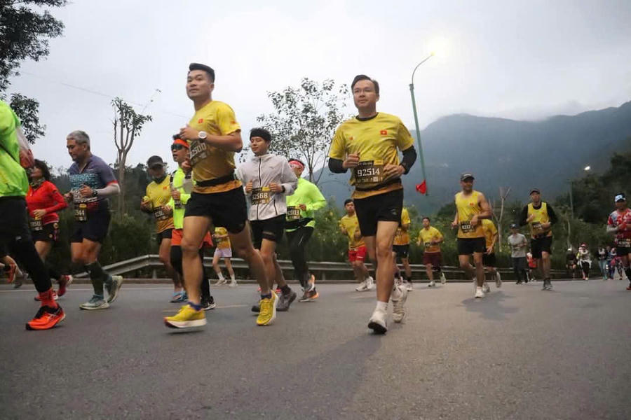 Giải chạy chia làm 3 cự ly 5km, 10km và 21km.