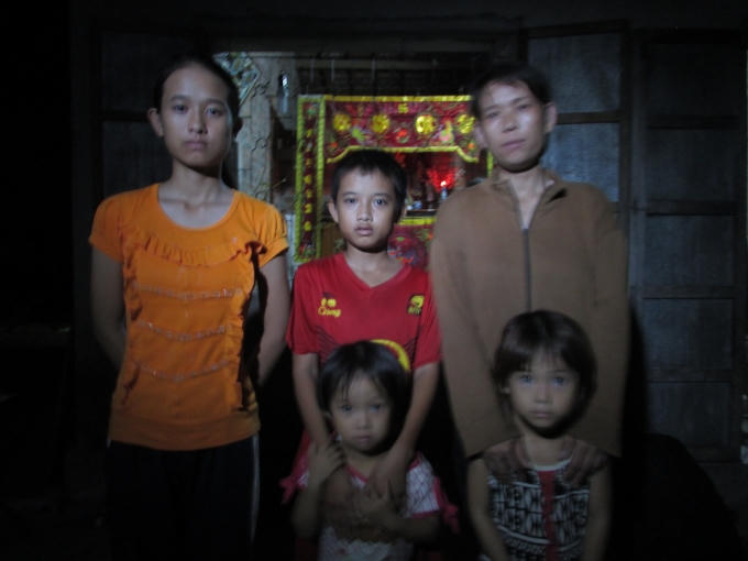 Gia cảnh của chị Hoa khiến ai cũng phải xót xa