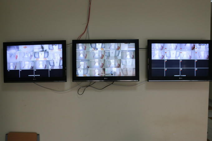 Theo phòng an ninh KTX ĐHQG TP HCM thì hệ thống camera ở đây chỉ quay mà không lưu được.