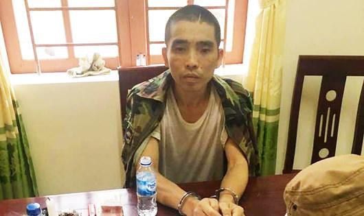 La Văn Phúc tại cơ quan công an.