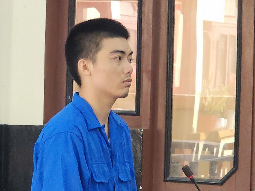 Bị cáo Lê Hà Sinh tại phiên tòa xét xử sơ thẩm
