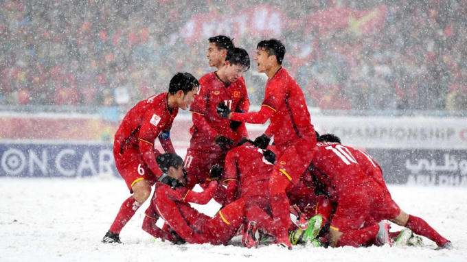 U23 Việt Nam đã trải qua những cảm xúc đặc biệt nhờ Quang Hải.