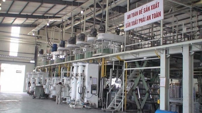 Khu sản xuất của Công ty CP Sơn Hải Phòng.