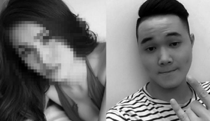 Kiều Đại Dũ (phải) v&agrave; một &ldquo;ch&acirc;n d&agrave;i&rdquo; trong đường d&acirc;y b&aacute;n d&acirc;m.