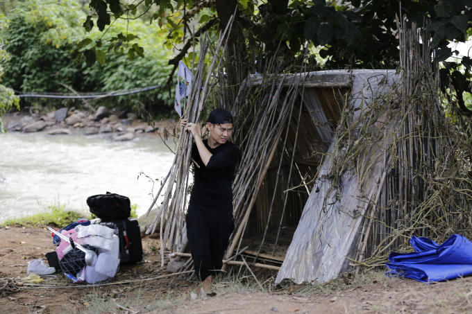 Các bố quá ngỡ ngàng vì ngôi nhà không thể hoang sơ hơn