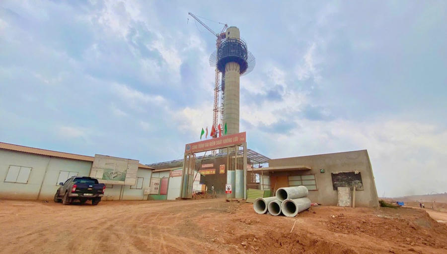 Tháp không lưu Long Thành cao 123m, biểu tượng mới của dự án.