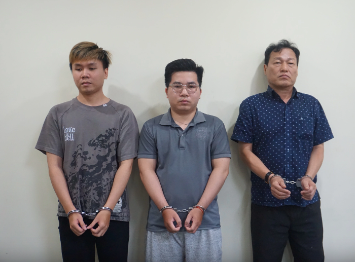 Các bị can trong vụ án