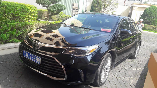 Chiếc xe doanh nghiệp tặng Đà Nẵng.