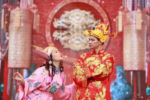 Vân Dung khá buồn vì bị "cắt hết chân tay" trong Táo quân 2017.