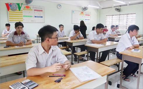Một số lãnh đạo ngành giáo dục ở địa phương đề xuất chấm thi trắc nghiệm THPT Quốc gia năm 2019 theo khu vực (ảnh minh họa)