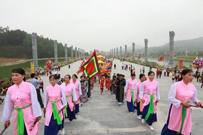 Lễ hội Tây Thiên xuân Bính Thân năm nay cũng diễn ra các hoạt động Lễ rước – Lễ tế - Lễ dâng hương.