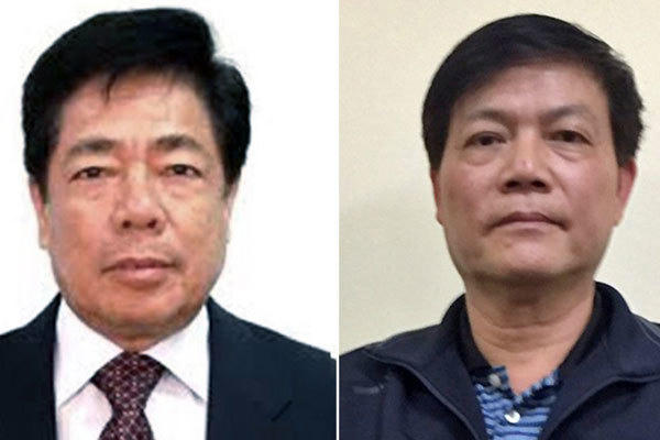 &Ocirc;ng Trương Văn Tuyến (tr&aacute;i) v&agrave; Nguyễn Ngọc Sự