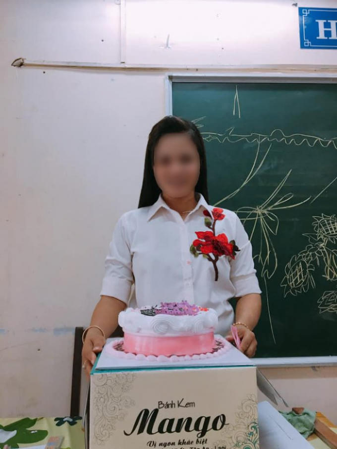 Cô giáo H. đã kết hôn và có một con trai gần 3 tuổi.
