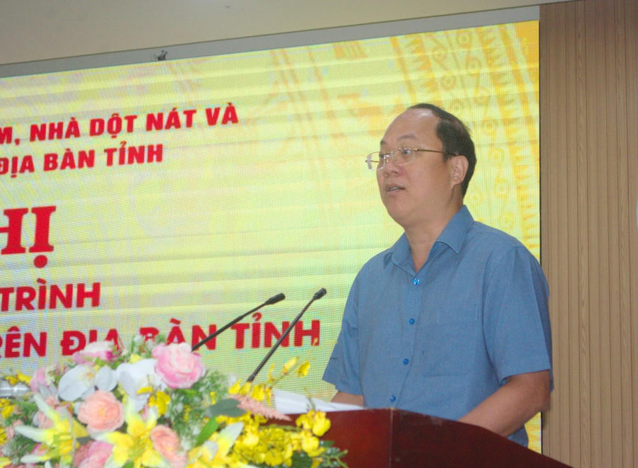 Ông Nguyễn Hồ Hải - Bí thư Tỉnh ủy Cà Mau, phát động triển khai Đề án hỗ trợ sinh kế cho người dân.