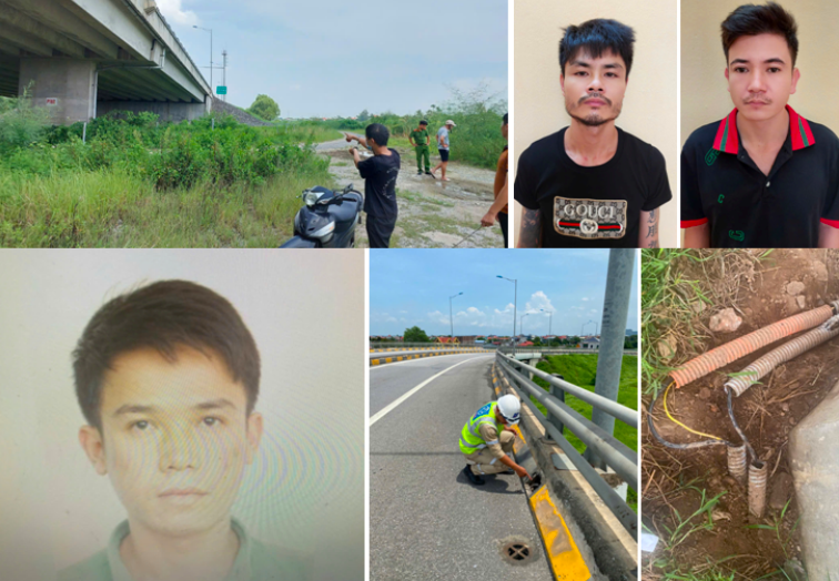 Lực lượng chức năng đã nhanh chóng vào cuộc xác minh, điều tra và bắt giữ được các đối tượng trộm cắp tài sản. Ảnh: Công an Hải Phòng.