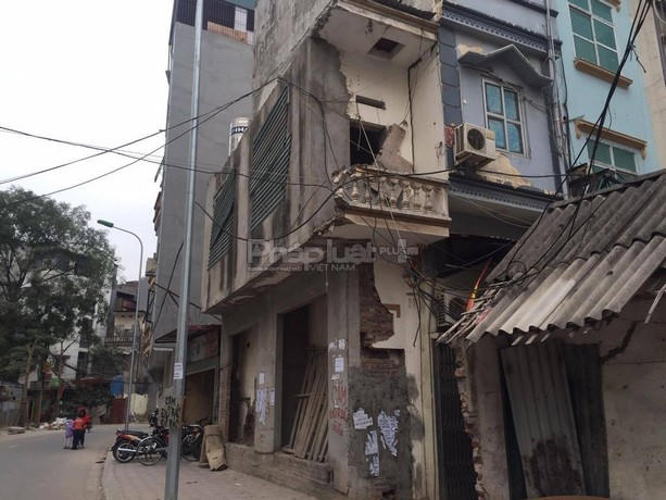 Nhà Nguyễn Đức Thành số 72 ngõ 139 – đang hoàn thiện thủ tục hợp khối nhà bà Lê Thị Ân.
