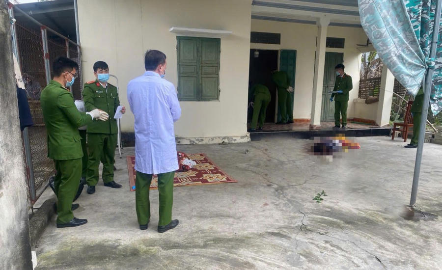 Hiện trường xảy ra vụ việc.