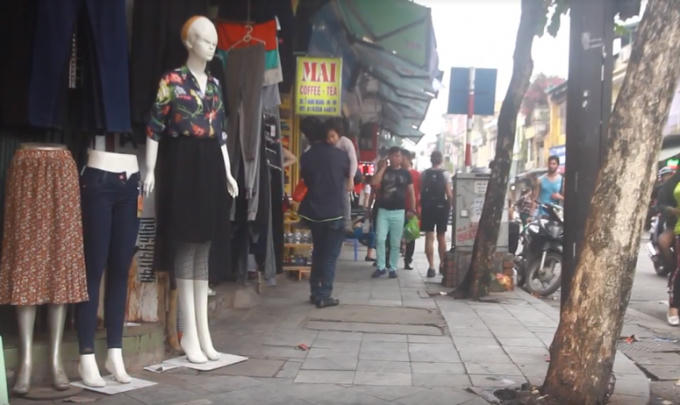 Ngắm vỉa hè Thủ đô sau