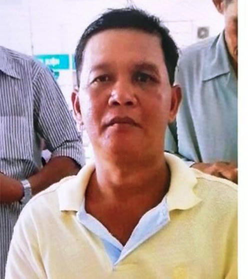 Nghi phạm Yên lúc bị bắt. Ảnh: C.A.