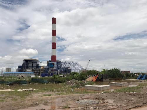 Dự án Nhà máy Nhiệt điện Thái Bình 2 do PVN làm chủ đầu tư, PVC làm tổng thầu EPC. Ảnh: H.Thu