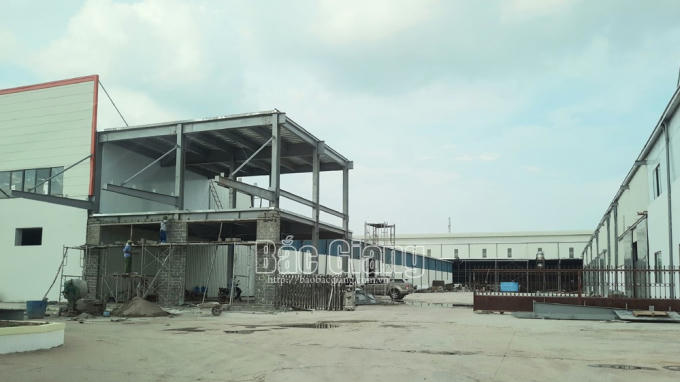 Công ty cổ phần Xuất nhập khẩu nhôm Phương Đông. Ảnh báo Bắc Giang