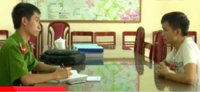 Hòa dùng tài khoản Facebook của mình đăng tin vỡ đập chính hồ Núi Cốc bị mời lên làm việc tại cơ quan Công an.