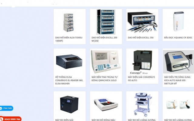 Thu hồi hồ sơ công bố 5 mặt hàng thiết bị y tế của Công ty TNHH Việt Quang